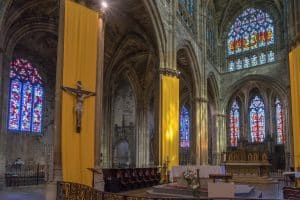 Photo de l'intérieur de la Basilique_Saint-Michel de Bordeaux