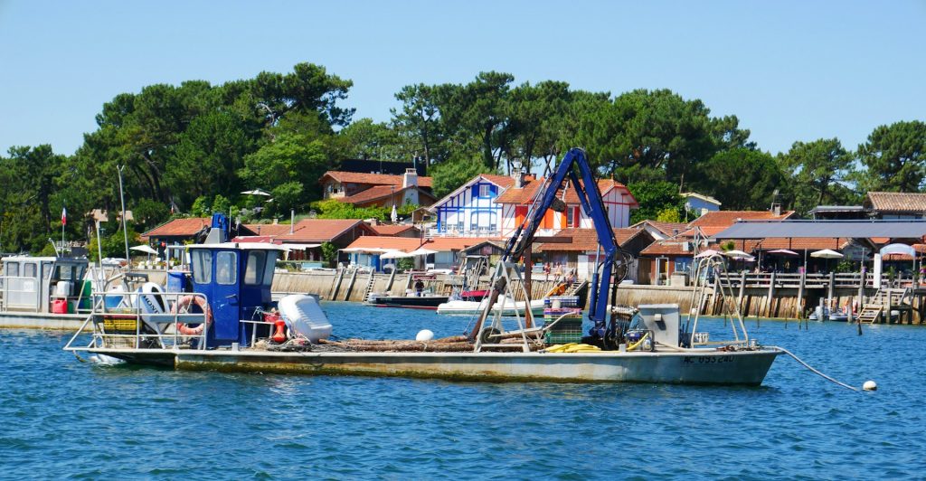 Photo du littoral de L'Herbe, Lège-Cap-Ferret. Photo de 2020